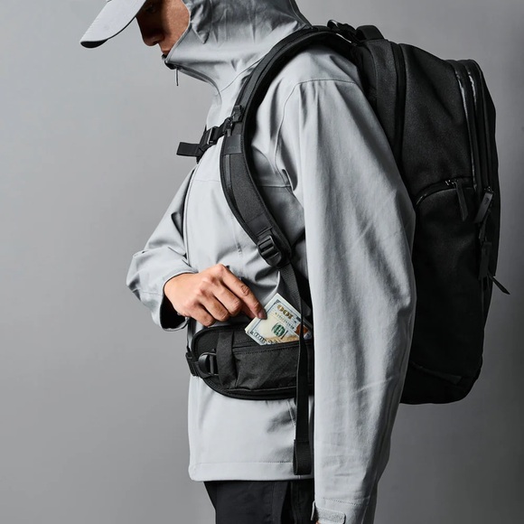 NWT Alpaka Elements Travel Backpack Black | Axoflux 600D - Picture 3 of 13